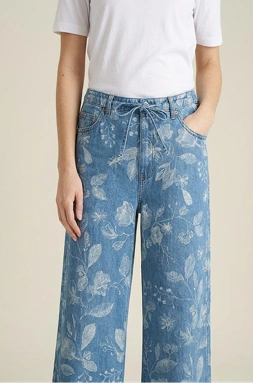 Lands' End - Denim - Gemustert denim