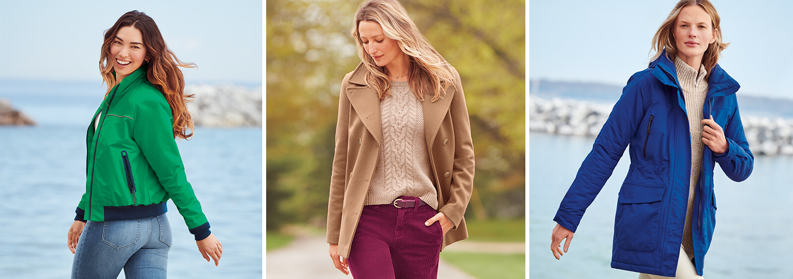 3 Manteltypen für Damen, die der Winterkälte die Stirn bieten