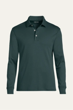 Supima® Langarm-Polo