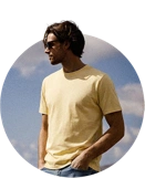 Supima® Kurzarm-Shirt