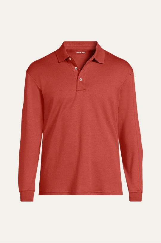 Supima® Langarm-Polo