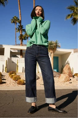 Lands' End x Lulu Guinness Jeans